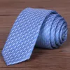 Mannen Business Tie Effen Stripe Satijn Vlakte Stropdassen Arrow Jacquard Striped Ties Neck Ties voor Men Fashion 210041