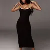 2020 Womens Summer Dresses Strap Female Clothes Sleeveless Beach Dress Solid Color Bodycon Tube Sexy Dress Womens Top Fashion1