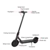 Europe Special Offer Electric Scooter 350w 36v 8.5inch Max 25km/h M365 D8 PRO Waterproof E-bike with Bluetooth APPS Smart Foldable Scooter