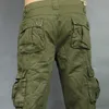 Camuflagem bolso calças de carga dos homens solto calças casuais dos homens bottoms treino ao ar livre tático corredores streetwear homem roupas plus size 6xl