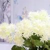 Wedding photography home decoration 3 pcs head artificial flower fake wreath artificial Hydrangea wreath single branch simulation plant