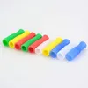 11 Colors Stock Silicone Tips for Stainless Steel Straws Tooth Collision Prevention Straws Cover Silicone Tubes LX5602