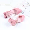 Прекрасный черный розовый цветок девушки обувь детские туфли девушки свадебные туфли детские аксессуары 26-37 S321029