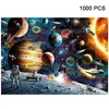 1000 stuks Jigsaw Puzzles Educatief Speelgoed Landschap Space Stars Educatief Puzzel Speelgoed voor Kinderen / Volwassenen Kerst Halloween Gift