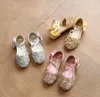 Designer Sweet Summer Girls Princess Shoes Kids Sequined Sandals Casual Top Quality Baby Girl Sneakers Toddler Beach Shoes for Children