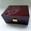 2019 Ny design Storage Luxury International Watch Box Watch Mekanisk Print Logo Box Custom Logo Present Wooden Display