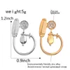qimoshi Medical sfigmomanometro modellazione spilla dispositivo medico spilla di cristallo per ginecologo infermiera partito abbigliamento da sposa zaino gioielli