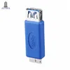 Standardowy USB3.0 USB 3.0 Typ A kobieta do Micro B Male A do Micro Adapter Convertor Connector Blue Note3 OTG