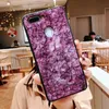 Bling Epoksi TPU kılıf kapak için IPHONE XS MAX XR XS 6 7 8 ARTı Galaxy S7 S7 KENAR S8 S8 ARTı S9 S9 ARTı NOT 8