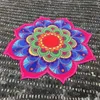 Serviette de plage ronde 150CM Mandala Serviette de plage d'été Indian Lotu Impression Tapis de yoga Gland rond Tapisserie Totem Couverture Tapis de sol GGA2198