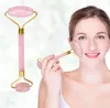 Über DHL / UPS 20pcs Doppelkopfmassage Roller Jade Roller Gesicht Thin-Gesichts-Jade Roller GesichtMassager