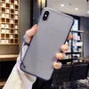 iPhone 13 Pro Max 12 Mini 11 XR 8 Plus用のフレームカバーマットケースなし