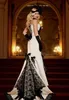 Victorian White and Black Wedding Dresses 2019 New Custom Made Sweetheart Bow Satin Lace Gothic Mermaid Bridal Gowns Vestidos De N1366694