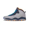 Nike jordan retro 10 Zapatillas de baloncesto para hombre 10 Zapatillas Tinker Cement 10s para hombre chicage de vuelta Zapatillas de deporte en azul claro Zapatillas de hombre