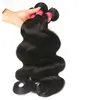 Braziliaanse Virgin Haar Body Wave Hair Extensions 4 Bundels 100% Menselijk Haar Weave 100g / Bundel 8-28 Inch Natural Color Factory Prijs