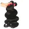 Gaga Queen 9A Indian Body Wave Virgin Human Hair Extensions 3 zestawy Nieprzetworzone brazylijskie peruwiańskie Indian Virgin Remy Hair Deals