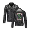 BTS Southside Riverdale Turn-down collar Leather Jackets Serpents Men Riverdale Streetwear Leather  south side serpents