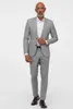 Habillage à la mode Tuxedos GroomsMen Black Vent Slim Cuissons Fit Meilleur costume Mariage / Cuisson des hommes Bridegroom (veste + pantalon)