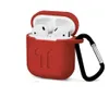 Case Pouch Voor iPhone 7 Bluetooth Oortelefoon Apple AirPods Schokbestendig Siliconen Case Met Antilost Band Stof Plug Retail Package2763201