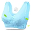 Women Fitness Yoga Sports Bra Padded Push Up Bra Female Lace Crop Top Yoga Gym Shirts Sport Brassiere Tops Vest Seamless Bra