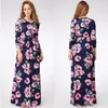 Robes Maxi florales Femmes Fleurs Robes de plage Robe longue décontractée Robes de vacances en bord de mer Moulante Designer Robe Slim Vêtements Robes C6817