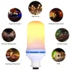 108 LED Flame lampa Flimrande Effekt Brandlampa USB Laddning Nödljus Utomhus Camping Lampa Bärbart ljus för Halloween Party Holiday