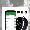 D18 D20 Y68 Akıllı İzle Erkekler Kadınlar Kan Basıncı Yuvarlak Bileklik Su Geçirmez Spor Akıllı Saat Fitness Tracker Telefon için Android iOS