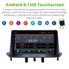 Lecteur vidéo de voiture de navigation GPS à écran tactile Android HD 9 "pour 2009-2014 Renault Megane 3 avec prise en charge Bluetooth WIFI Carplay SWC