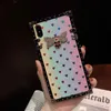 Cas de téléphone de luxe pour iPhone 13 12 11 Pro Max XS XR 8 7 Plus Shell Glitter Bling Bee Motif Anti-Fal Couverture Antichoc Samsung Note10 Huawei P20