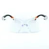 Werkplek Silicagel Veiligheidsbenodigdheden Ogenbescherming Duidelijke beschermende bril Wind en stof Anti-Mist Lab Medisch gebruik Zonnebril 2123