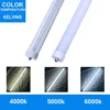 8FT LED Tubes,45W (100W Equivalent),Ballast Bypass,100-305V/AC,4500 Lumens, 6000K Cool White,Replace T8 T10 T12 Fluorescent Tube 4-pack