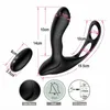 Heating Cockrings Prostata Massager Man 10 Speeds Wireless Remote Control USB Charging Sex A654