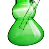 Becher Bong in vetro dab rig Bong per pipa ad acqua Recycler 14mm Joint Tubi per fumatori Piattaforme petrolifere Nail Beaker Rosa braccio albero Percolatore