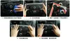Inner Center Console Panel CD Pokrywa 2 sztuk dla Audi A4 S4 2008-2015 Q5 2009-2015