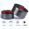 Car Sticker Carbon Fiber Vinyl 3D Stickers Decals Anti Scratch Protective Strip Film Automobiles Cars Door Sill Trunk Bumper Protector