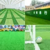100X100cm Artificial Lawn Outdoor Decoration Green Enclosure Turf Playground Wedding Plastic Fake Lawn Carpet Garden Decor