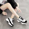 non-brand fashion women old dad shoes triple white grey black mesh breathable comfortable sports designer sneakers size 35-40