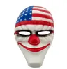 Heist Wolf Masks Payday 2 Mask Demon Joker Bank Robber Payday 2ゲームマスクハロウィーンマスカレードコスプレコスチュームパーティー小道具