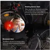 GPS-Tracker-Fahrrad LED-Licht Mini-GPS-Tracker Sprachmonitor Anti-Diebstahl-Tracker bewegen Shock SOS Alarm Einfaches verstecktes Bike GPS TKSTAR