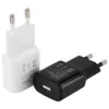 Bärbara hemladdare 5v 1a 2A Single Port KC Certificerade Korea Plug USB Wall Charger för smart mobiltelefon