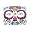 Disposable Eyeshadow Sticker Magic Eye Face Lace Style Waterproof Temporary Tattoo For Beauty Makup Stage Halloween Party RRA1708