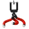 Mini Esnek Sünger Ahtapot Tripod Sahipleri iPhone Samsung Xiaomi Huawei Cep Telefonu Smartphone Gopro 9 8 7 Kamera