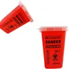 Tattoo Medical Plastic Sharps Container Biohazard Needle Displayal Doos voor tattoo-benodigdheden en alle professionele kunstenaar