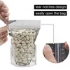 Resealable Bag Food Storage Aluminum Foil Bags Zipper Stand Up Pouch for Coffee Cookie Snack