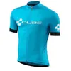 CUBE Pro team Men's Cycling Short Sleeves jersey Road Racing Shirts Riding Bicycle Tops Breathable Outdoor Sports Maillot S210052807