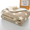 Thick Fleece Blanket Plush Flannel Throw Extra Soft &Warm Blanket Double Layer Baby Swadding Wrap For Newborn Bedding