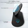 High Quality Qi fast wireless charger 2 in 1 for Samsung Galaxy S9 S8 S10 note 10 is 98 fast charging for Samsung gear S3 S4 charg4310479