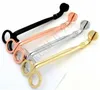 4 Colors Candle Wick Trimmer Stainless Steel Oil Lamp Trim Scissor Durable Cutter Snuffer Tool Hook Clipper