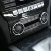 Car Center Console Klimatyzacja Pokrętła Outlet Rama Dekoracja Naklejka na Mercedes Benz C Klasa W204 2008-14 Stylizacja wnętrz