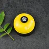 Creative Dog Training Press Bell för toalett Interaktivt husdjur Sound Toy Call Ringsningar för valpkatter YQ01143